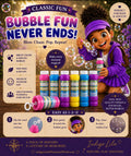 Indigo Lila Bubble Fun