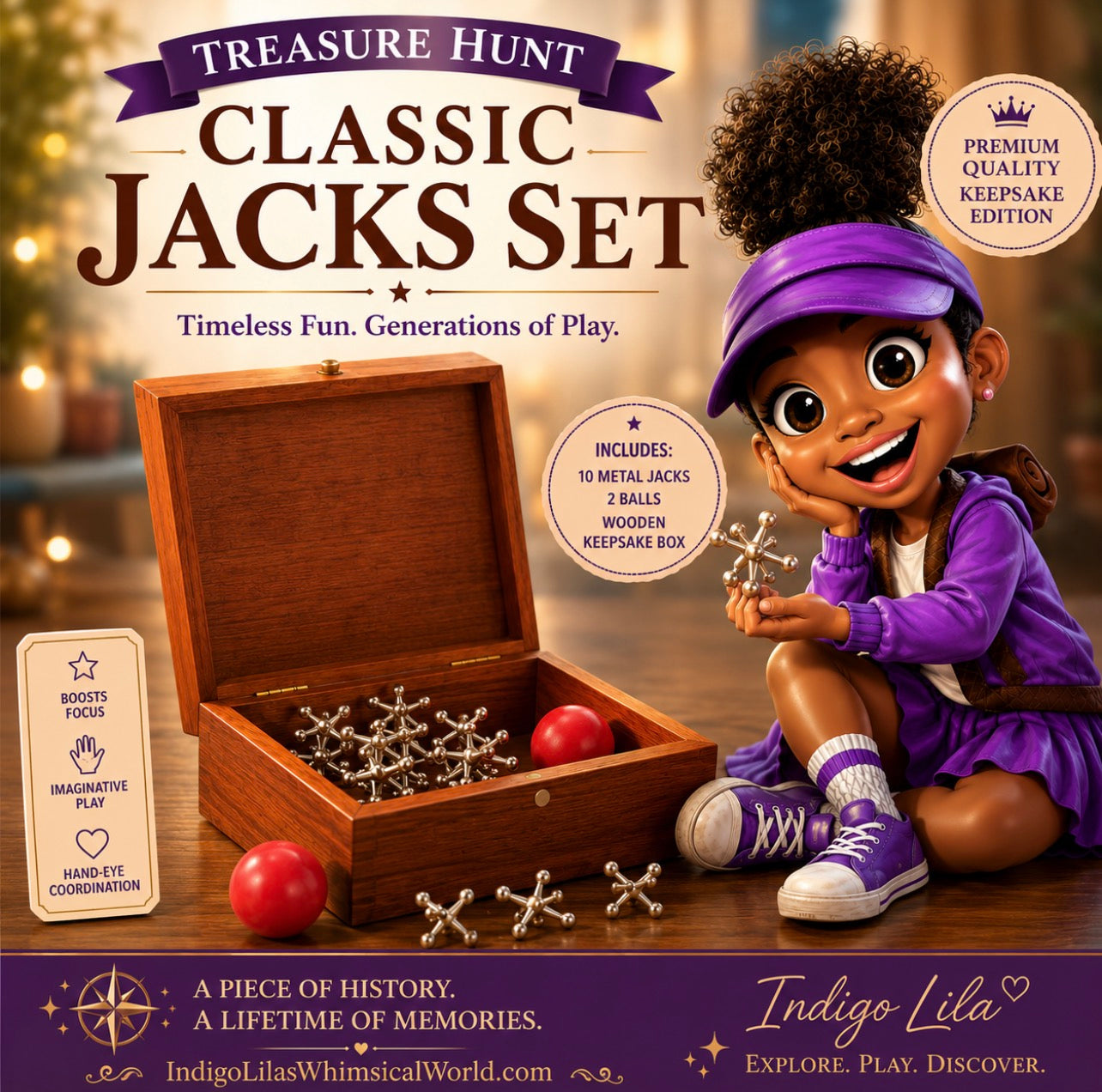 Treasure Hunt Classic Jacks Set