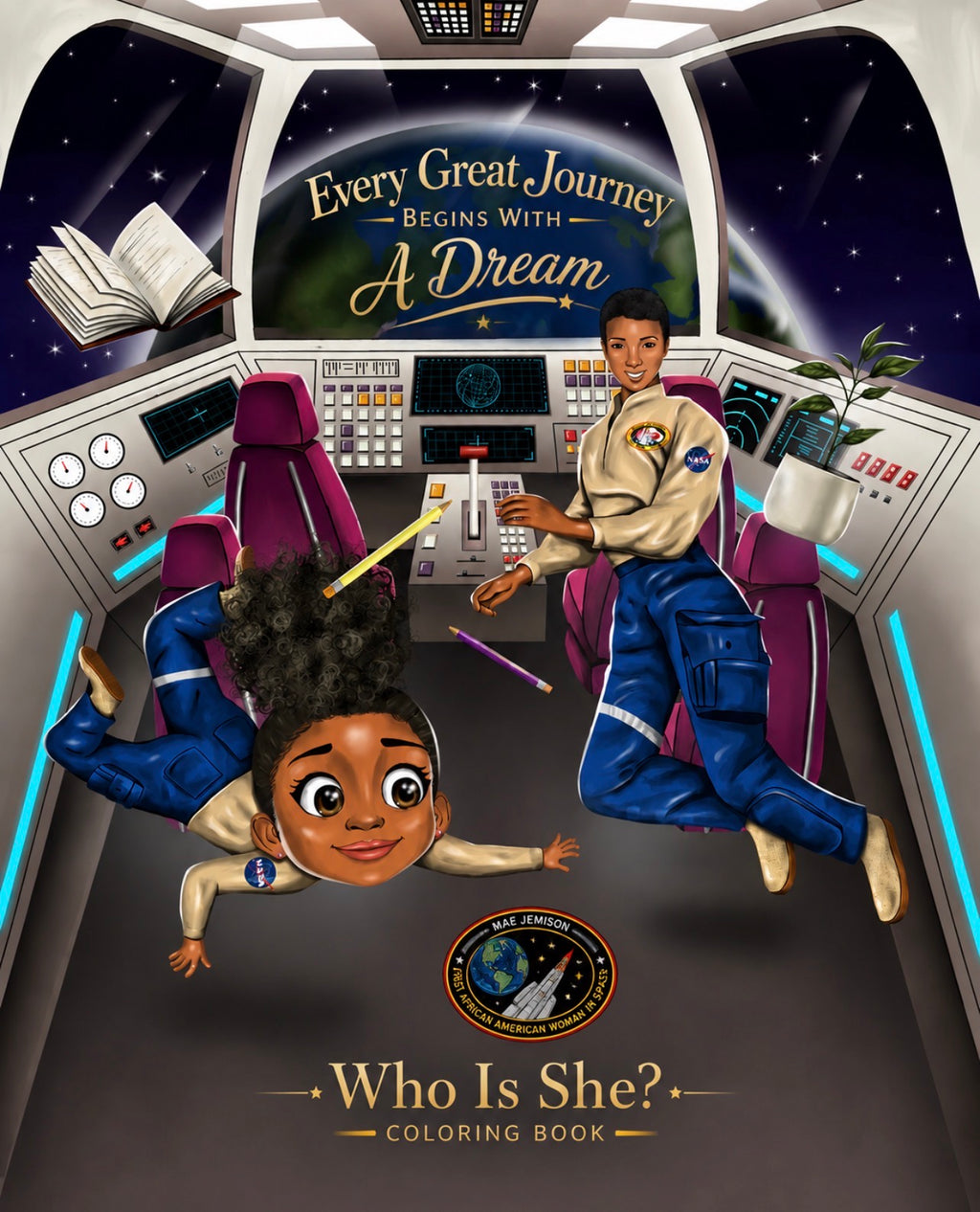 Who Is She? Coloring Book